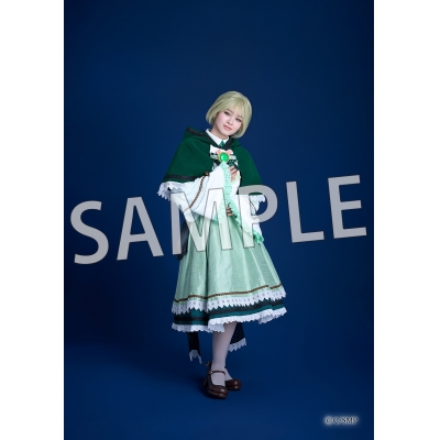 【グッズ-ブロマイド】舞台『魔法使いの約束』きみに花を、空に魔法を 前編 ブロマイド28ビリジアン/今泉和歌子