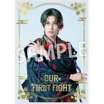 【グッズ-セットもの】『あんさんぶるスターズ!THE STAGE』-Our First Fight- クリアケース付きポートレート ⑤蓮巳敬人/梶田拓希