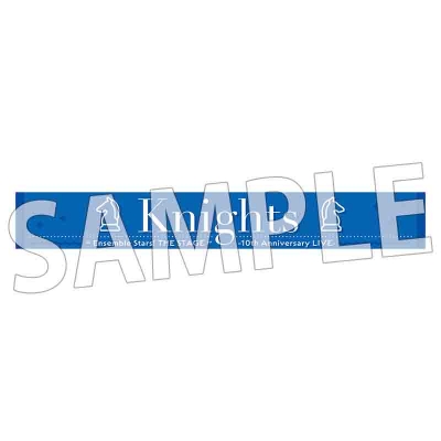 【グッズ-タオル】『あんさんぶるスターズ!THE STAGE』-10th Anniversary LIVE- マフラータオル⑤Knights