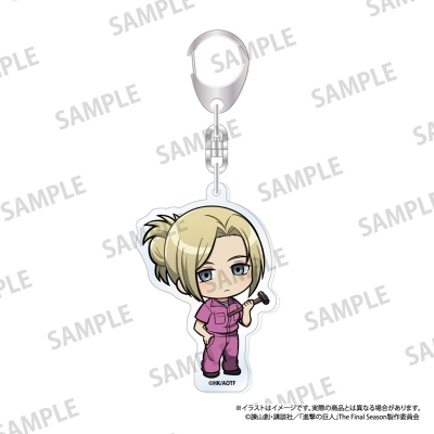 【グッズ-キーホルダー】進撃の巨人 アクリルキーホルダー アニ・レオンハート(ミニキャラ)(DIY)