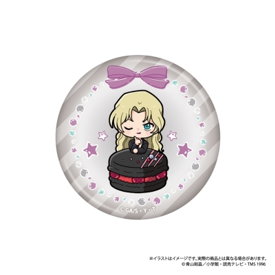 【グッズ-バッチ】名探偵コナン 丸型缶バッジ ベルモットSD(マカロンコレクションvol.2)