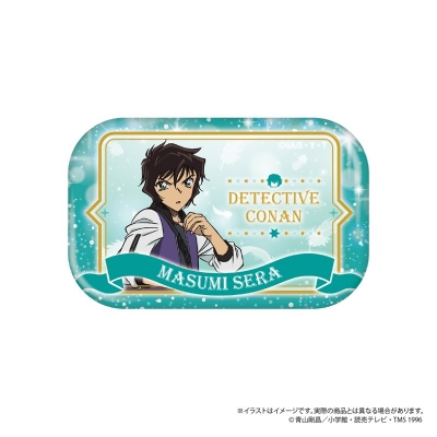 【グッズ-バッチ】名探偵コナン 長方形型缶バッジ 世良真純 vol.8