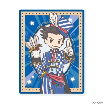 【グッズ-カード】逆転裁判 アクリルカード02/サーカスver. ブラインド(全10種)(グラフアートイラスト)