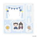 【グッズ-スタンドポップ】逆転裁判 アクリルスタンドプレート05/成歩堂 龍一&綾里 真宵(ぽてぬいアート)の画像