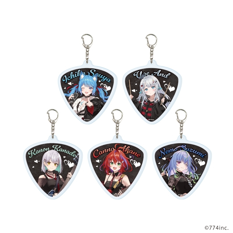 【グッズ-キーホルダー】ななしいんく アクリルキーホルダー02/ブラインド(全5種)(描き起こしイラスト)