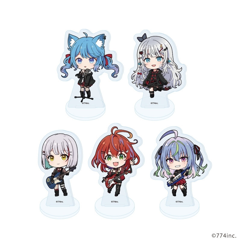 【グッズ-スタンドポップ】ななしいんく アクリルぷちスタンド02/ブラインド(全5種)(ミニキャライラスト)