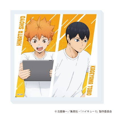 【グッズ-コースター】ハイキュー!! 描き下ろしアクリルコースター 振り返りタイムVer. 日向翔陽・影山飛雄