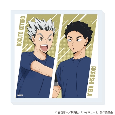 【グッズ-コースター】ハイキュー!! 描き下ろしアクリルコースター 振り返りタイムVer. 木兎光太郎・赤葦京治