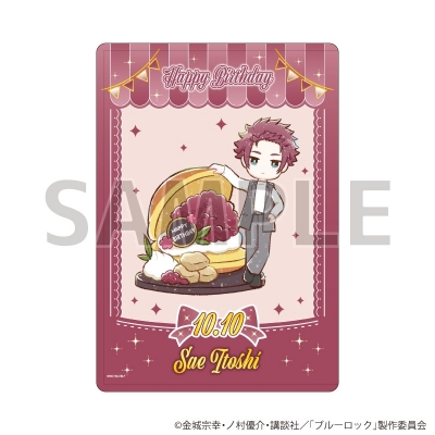 【グッズ-カードケース】TVアニメ『ブルーロック』 キャラクリアケース25/誕生日ver. 糸師 冴(グラフアートイラスト)