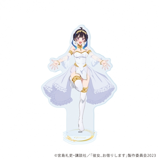 【グッズ-スタンドポップ】TVアニメ『彼女、お借りします』 アクリルスタンド41/八重森みに 女神ver.(描き下ろしイラスト)