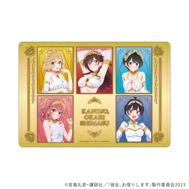 【グッズ-カードケース】TVアニメ『彼女、お借りします』 キャラクリアケース19/女神ver.(描き下ろしイラスト)