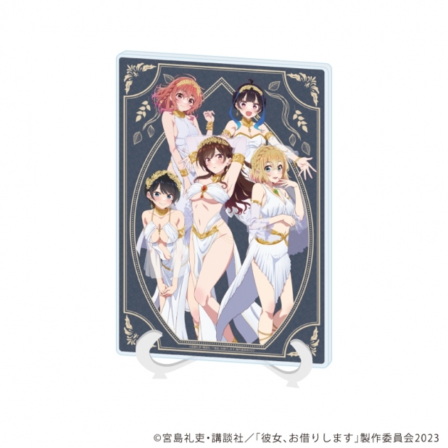 【グッズ-ボード】TVアニメ『彼女、お借りします』 アクリルアートボード(A5サイズ)03/女神ver.(描き下ろしイラスト)