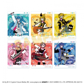グッズ-カード】ピアプロキャラクターズ × サンリオキャラクターズ 