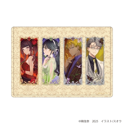 【グッズ-カードケース】春夏秋冬代行者 キャラクリアケース02/コマ割りデザインB(描き下ろしイラスト)