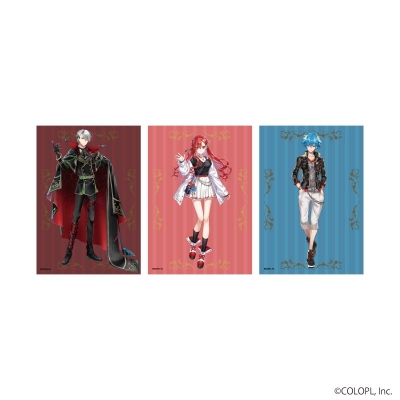 【グッズ-ブロマイド】白猫プロジェクト L版ブロマイド3枚セット01/ジュダ/キアラ/レクト(公式&描き下ろしイラスト)