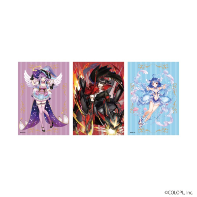 【グッズ-ブロマイド】白猫プロジェクト L版ブロマイド3枚セット02/ルカ/ネモ/ノア(公式&描き下ろしイラスト)