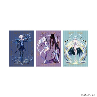 【グッズ-ブロマイド】白猫プロジェクト L版ブロマイド3枚セット04/ジン/サヤ/イクシア(公式イラスト)