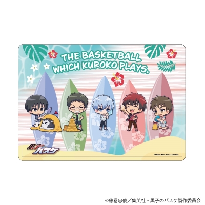 【グッズ-カードケース】黒子のバスケ キャラクリアケース37/誠凛 アロハver.(ミニキャライラスト)