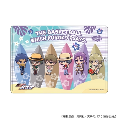 【グッズ-カードケース】黒子のバスケ キャラクリアケース39/桐皇学園&陽泉 アロハver.(ミニキャライラスト)