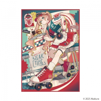 グッズ-ポスター】赤倉個展『BREAK TIME』 A3クリアポスター02/サブ 