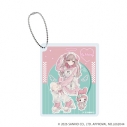 【グッズ-キーホルダー】赤倉×サンリオキャラクターズ アクリルブロックキーホルダー01/マイメロディ(コラボイラスト)の画像