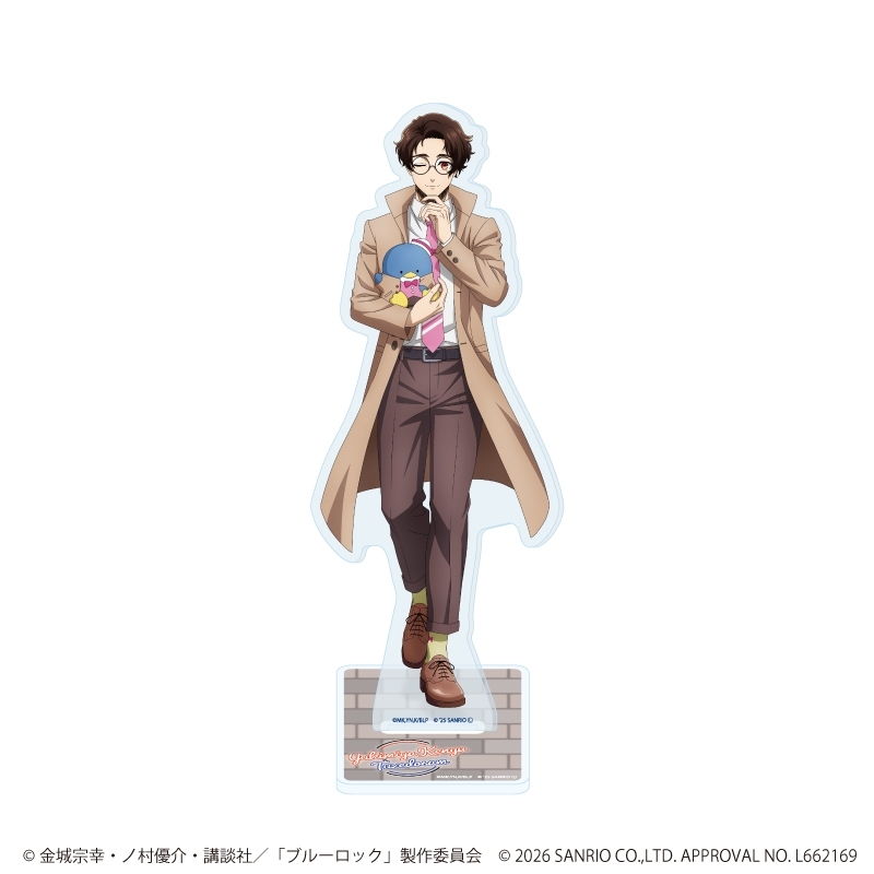 【グッズ-スタンドポップ】TVアニメ『ブルーロック』×サンリオキャラクターズ アクリルスタンド32/雪宮 剣優×タキシードサム(コラボイラスト)