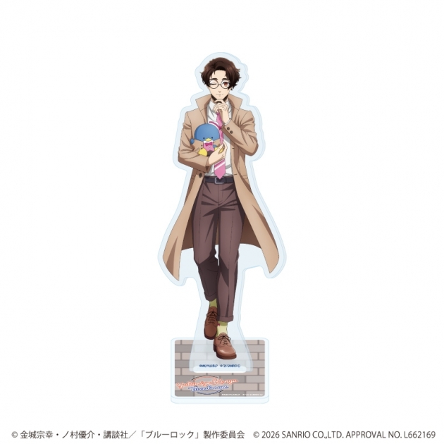【グッズ-スタンドポップ】TVアニメ『ブルーロック』×サンリオキャラクターズ アクリルスタンド32/雪宮 剣優×タキシードサム(コラボイラスト)