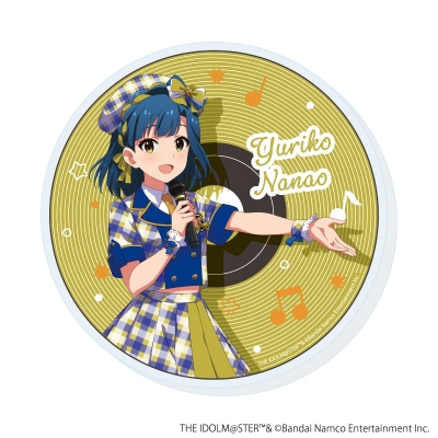 【グッズ-コースター】アイドルマスター ミリオンライブ! アクリルコースター02/七尾 百合子 カラオケver.(描き下ろしイラスト)