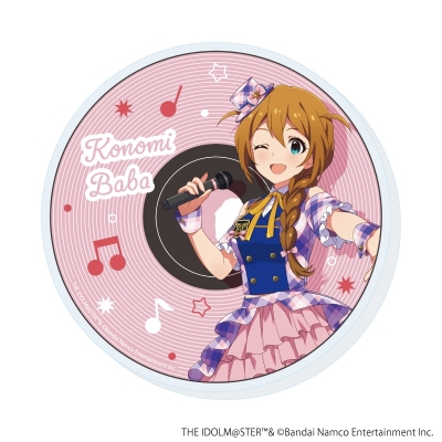 【グッズ-コースター】アイドルマスター ミリオンライブ! アクリルコースター03/馬場 このみ カラオケver.(描き下ろしイラスト)