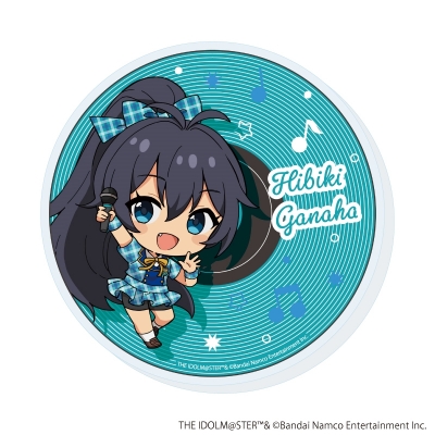 【グッズ-コースター】アイドルマスター ミリオンライブ! アクリルコースター04/我那覇 響 カラオケver.(ミニキャライラスト)