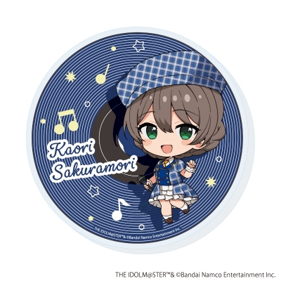 【グッズ-コースター】アイドルマスター ミリオンライブ! アクリルコースター07/桜守 歌織 カラオケver.(ミニキャライラスト)