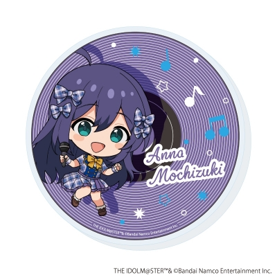 【グッズ-コースター】アイドルマスター ミリオンライブ! アクリルコースター11/望月 杏奈 カラオケver.(ミニキャライラスト)