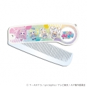 【グッズ-ヘアブラシ】ひみつのアイプリ 折りたたみコーム01/集合A 音楽の秋ver.(ミニキャライラスト)の画像