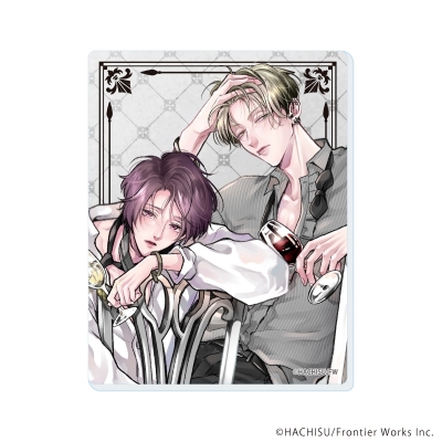 【グッズ-カード】甘くて熱くて息もできない アクリルカード01/ブラインド(全5種)(公式&描き下ろしイラスト)