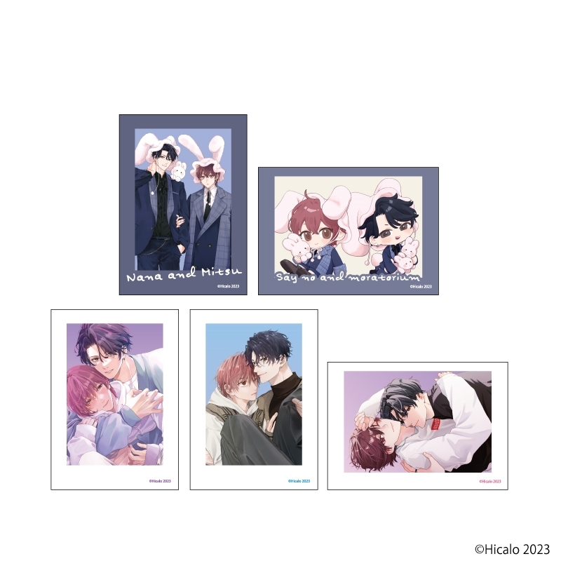 【グッズ-カード】嫌だと言ってモラトリアム ミニフォト01/ブラインド(全5種)(公式&描き下ろしイラスト)【アニメイト先行販売】