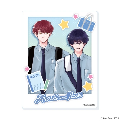 【グッズ-カード】あらしといぶき アクリルカード01/ブラインド(全6種)(描き下ろしイラスト)