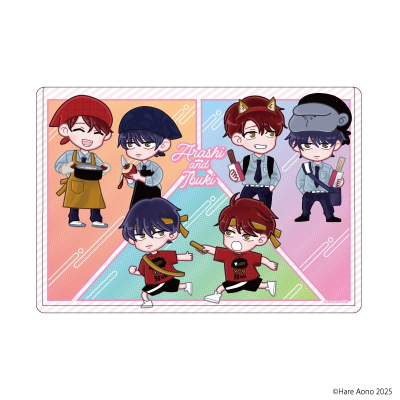【グッズ-カードケース】あらしといぶき キャラクリアケース02/集合デザインB(描き下ろしイラスト)