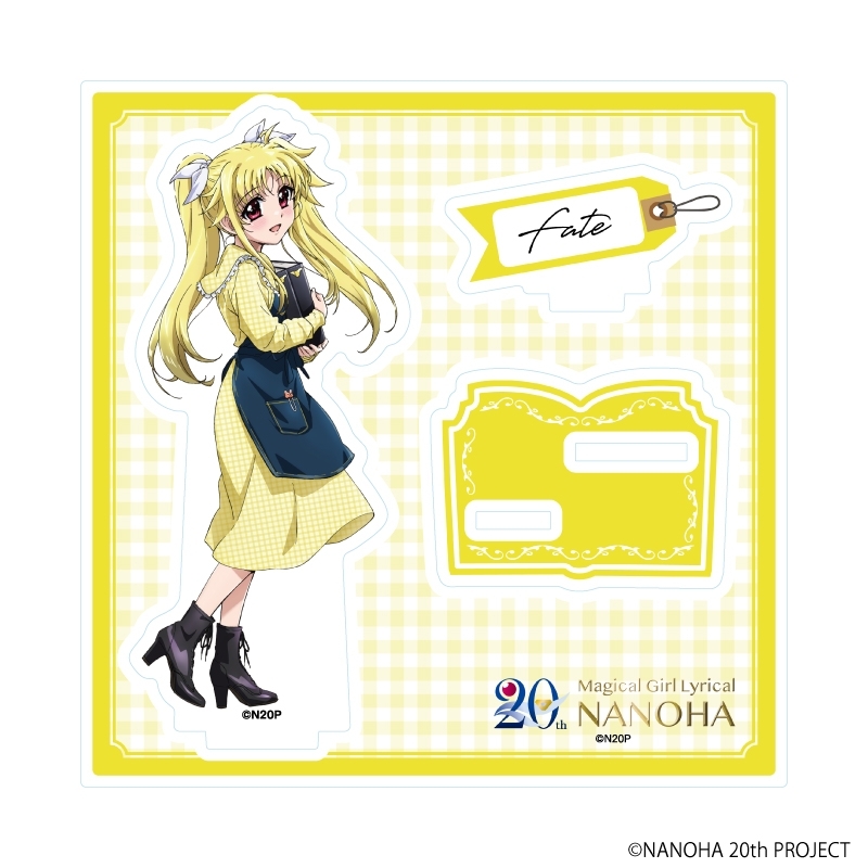 【グッズ-スタンドポップ】魔法少女リリカルなのはシリーズ アクリルスタンドプレート02/フェイト(描き下ろしイラスト)