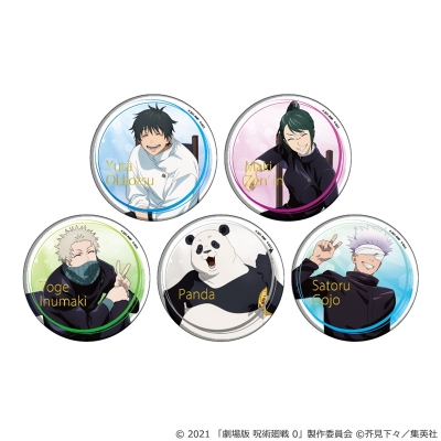 【グッズ-バッチ】劇場版 呪術廻戦 0 トレーディング箔押しビッグ缶バッジ75mm Class Photo 【全5種】