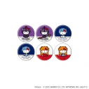 【グッズ-バッチ】エヴァンゲリオン×サンリオキャラクターズ 缶バッジ02/トレーディング(全6種)(コラボイラスト)の画像