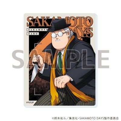 【グッズ-カード】SAKAMOTO DAYS アクリルカード15/バトル×スーツver. ブラインド(全7種)(描き下ろしイラスト)