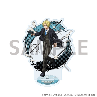【グッズ-スタンドポップ】SAKAMOTO DAYS アクリルスタンド64/朝倉シン バトル×スーツver.(描き下ろしイラスト)