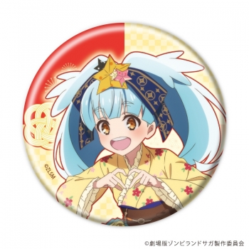 グッズ-バッチ】劇場版『ゾンビランドサガ ゆめぎんがパラダイス』 缶 