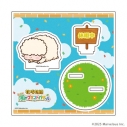 【グッズ-スタンドポップ】牧場物語 Let's!風のグランドバザール アクリルスタンドプレート02/ヒツジ(公式イラスト)の画像
