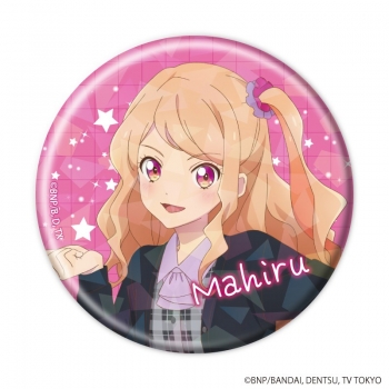グッズ-バッチ】アイカツスターズ！ ホログラム缶バッジ(57mm)01 
