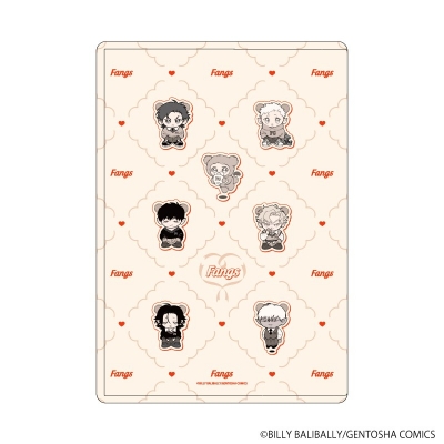 【グッズ-カードケース】FANGS キャラクリアケース03/集合デザイン(描き下ろしイラスト)