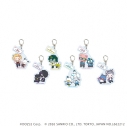 【グッズ-キーホルダー】ドズル社×はぴだんぶい パーツ付きアクリルキーホルダー01/ブラインド(全6種)(コラボイラスト)の画像
