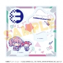 【グッズ-スタンドポップ】ガールズバンドクライ×サンリオキャラクターズ アクリルスタンドプレート06/ヒナ×マイメロディ(コラボイラスト)の画像