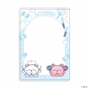 【グッズ-カードケース】らぶいーず キャラクリアケース07/すもっぴ&ぴょんちー 水色 推し活ver.(描き下ろしイラスト)【アニメイト先行販売】の画像