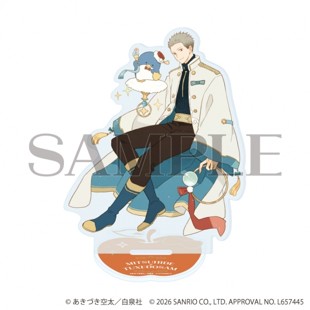 【グッズ-スタンドポップ】赤髪の白雪姫×サンリオキャラクターズ アクリルスタンド03/ミツヒデ×タキシードサム(コラボイラスト)